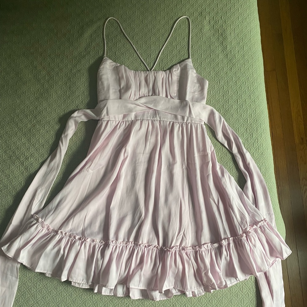 Petal & Pup Empire Mini Dress